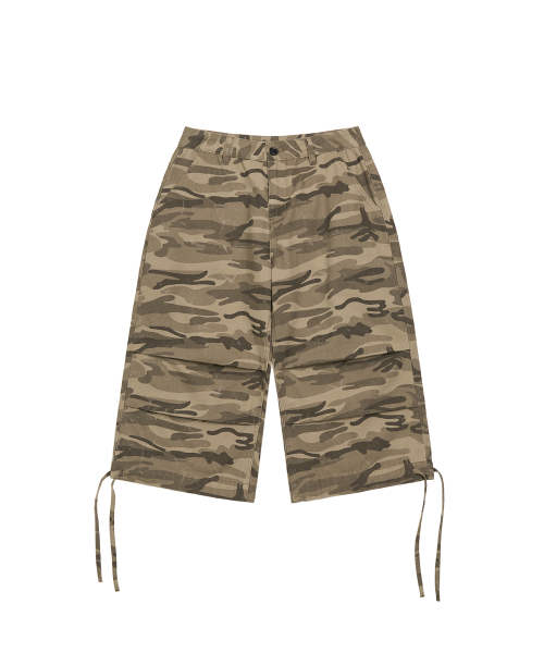 PEPLEE(ペプリー)の「Tuck Strap Camo Capri Pants (Beige)(その他パンツ・レディース・その他・SMALL/MEDIUM/LARGE)」の4枚目の写真