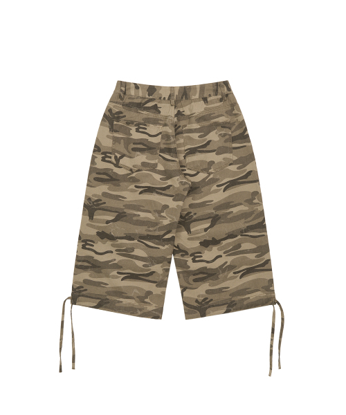 PEPLEE(ペプリー)の「Tuck Strap Camo Capri Pants (Beige)(その他パンツ・レディース・その他・SMALL/MEDIUM/LARGE)」の8枚目の写真