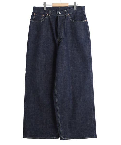 marka（マーカ）の「marka / マーカ：BAGGY JEANS -ORGANIC COTTON 13.5oz SELVEDGE DENIM-：M26A10PT01C[COR]（デニムパンツ・メンズ・ワンウォッシュ・2(M)）」の10枚目の写真