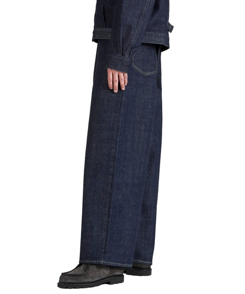 marka（マーカ）の「marka / マーカ：BAGGY JEANS -ORGANIC COTTON 13.5oz SELVEDGE DENIM-：M26A10PT01C[COR]（デニムパンツ・メンズ・ワンウォッシュ・2(M)）」の8枚目の写真