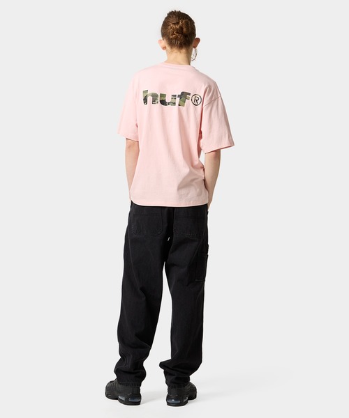 HUF(ハフ)の「huf eightynine CAMO TEE(Tシャツ/カットソー・メンズ・ホワイト/ピンク/ライトブルー/ブラック・L/M/S/XL)」の5枚目の写真
