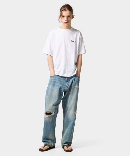 HUF(ハフ)の「huf eightynine CAMO TEE(Tシャツ/カットソー・メンズ・ホワイト/ピンク/ライトブルー/ブラック・L/M/S/XL)」の12枚目の写真