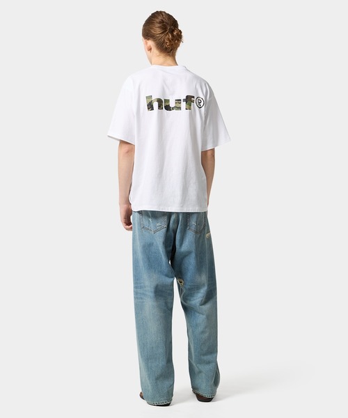 HUF(ハフ)の「huf eightynine CAMO TEE(Tシャツ/カットソー・メンズ・ホワイト/ピンク/ライトブルー/ブラック・L/M/S/XL)」の14枚目の写真