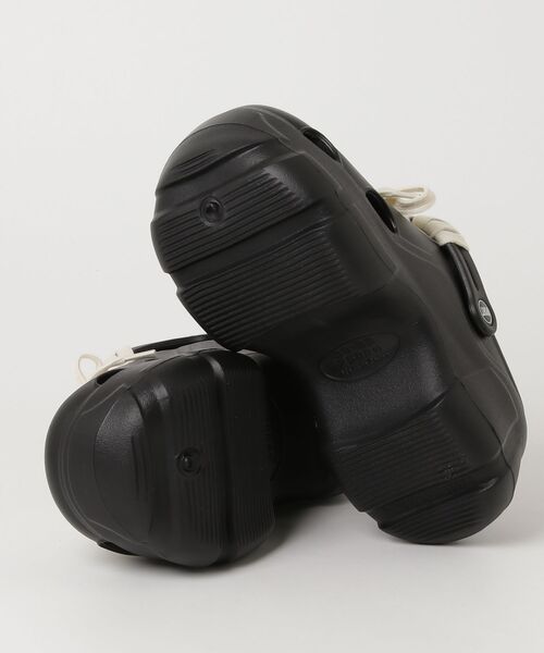 gossip!ロサンゼルス(ゴシップロサンゼルス)の「【Y2Kガーリー】リボン付き レトロ厚底クロッグサンダル(サンダル・レディース・ブラック・L/M/XL)」の13枚目の写真