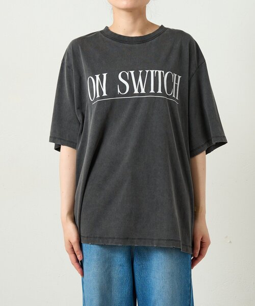 RIVE DROITE(リヴドロワ)の「【A・MONN】ON SWITCH tee(Tシャツ/カットソー・レディース・チャコールグレー・FREE)」の16枚目の写真