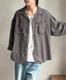 CPCM（シーピーシーエム）の「リネン混長袖開襟シャツ（シャツ/ブラウス）」