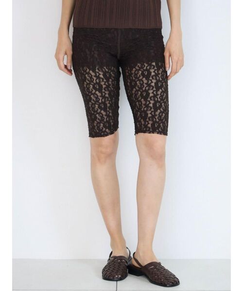 FIKA.（フィーカ）の「Lace biker pants（その他パンツ・レディース・ブラウン/ブラック・FREE）」の5枚目の写真