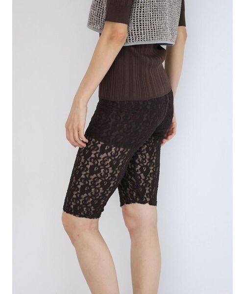 FIKA.（フィーカ）の「Lace biker pants（その他パンツ・レディース・ブラウン/ブラック・FREE）」の6枚目の写真