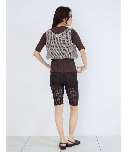 FIKA.（フィーカ）の「Lace biker pants（その他パンツ・レディース・ブラウン/ブラック・FREE）」の10枚目の写真