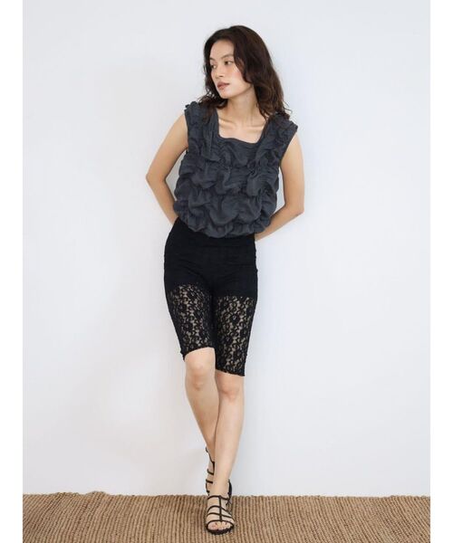 FIKA.（フィーカ）の「Lace biker pants（その他パンツ・レディース・ブラウン/ブラック・FREE）」の15枚目の写真