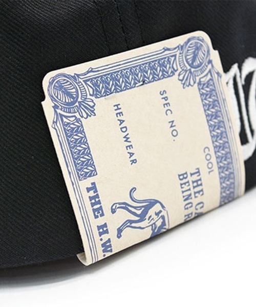 THE H.W. DOG & CO. (ザエイチダブリュドックアンドコー)の「【THE H.W. DOG&CO】QUADRUPLE BOX CAP(キャップ・メンズ・ブラック・FREE)」の5枚目の写真