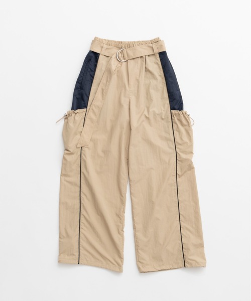 PRANK PROJECT（プランクプロジェクト）の「【2026Autumn Pre-Order】ベルテッドトラックパンツ / Belted Track Pants（その他パンツ・レディース・レッド/ブラック/ベージュ・38/36）」の11枚目の写真