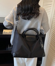 SETUP7（セットアップセブン）の「【SETUP7】大容量 撥水ボストンバッグ ショルダー紐付き SCCH（ボストンバッグ）」