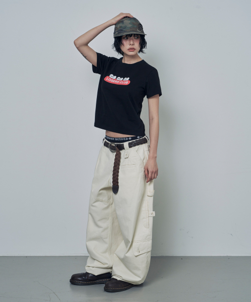 LOSERS CLUB(ルーザーズクラブ)の「GUMS ロゴグラフィック半袖Tシャツ ブラック(Tシャツ/カットソー・レディース・その他・0/1(M)/2(L))」の5枚目の写真
