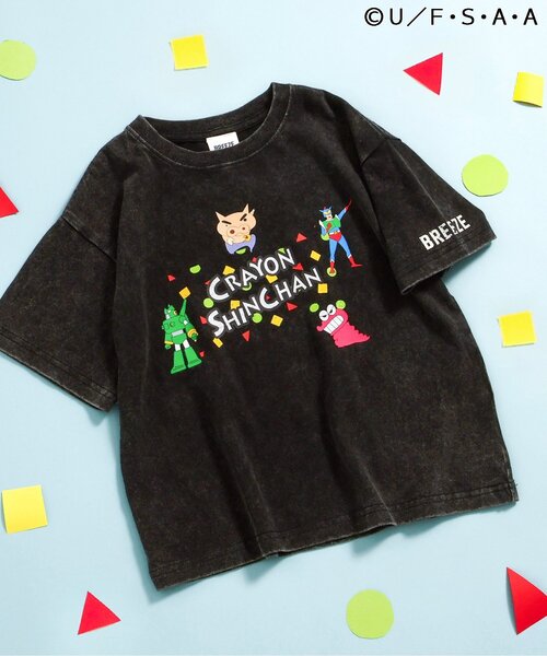 クレヨンしんちゃん 加工グラフィックTシャツ（Tシャツ/カットソー