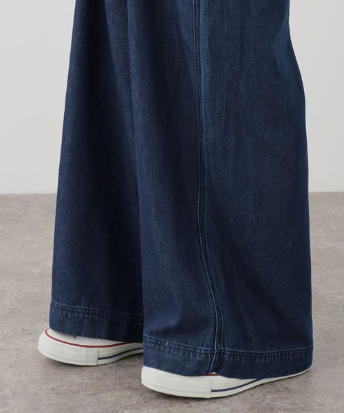 OUTDOOR PRODUCTS（アウトドアプロダクツ）の「PICCADILLY ex イージーデニムトラウザー（デニムパンツ・レディース・ブラウン/ブルー系その他/ネイビー・MEDIUM/SMALL）」の17枚目の写真