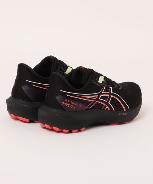 ASICS(アシックス)の「ASICS アシックス GT-1000 15 GTX【防水透湿】GORE-TEX ゴアテックス レディーススニーカー ランニング 晴雨兼用(スニーカー・レディース・ホワイト×ピンク/ブラック×レッド・23.0cm/23.5cm/24.0cm/24.5cm/22.5cm/25.0cm)」の3枚目の写真