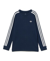 こども ビームス（コドモビームス）の「adidas / 3 STRIPES ロングスリーブ Tシャツ 2026FW（130～150cm）ジュニア ロンT 長袖 スポーティカジュアル 小学生 ギフト プレゼント 通学（Tシャツ/カットソー）」