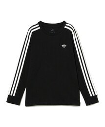 こども ビームス（コドモビームス）の「adidas / 3 STRIPES ロングスリーブ Tシャツ 2026FW（130～150cm）ジュニア ロンT 長袖 スポーティカジュアル 小学生 ギフト プレゼント 通学（Tシャツ/カットソー）」