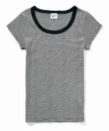 R.P.miller/ミラー パネルリブ半袖Tシャツ ラウンドネック 2026年 夏 夏服