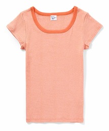 R.P.miller/ミラー パネルリブ半袖Tシャツ ラウンドネック 2026年 夏 夏服