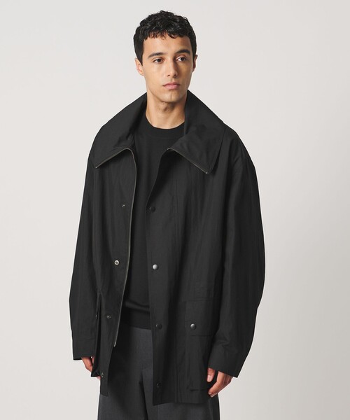 LOEFF(ロエフ)の「<LOEFF>フィールド ジャケット UNISEX(その他アウター・レディース・ブラック/ダークブラウン・1/2/0)」の1枚目の写真