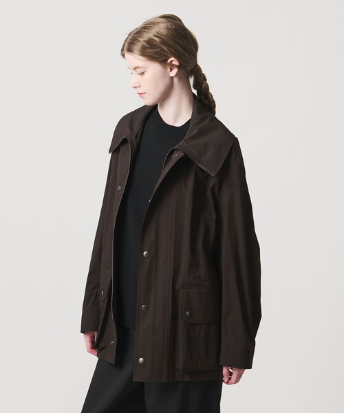LOEFF(ロエフ)の「<LOEFF>フィールド ジャケット UNISEX(その他アウター・レディース・ブラック/ダークブラウン・1/2/0)」の3枚目の写真