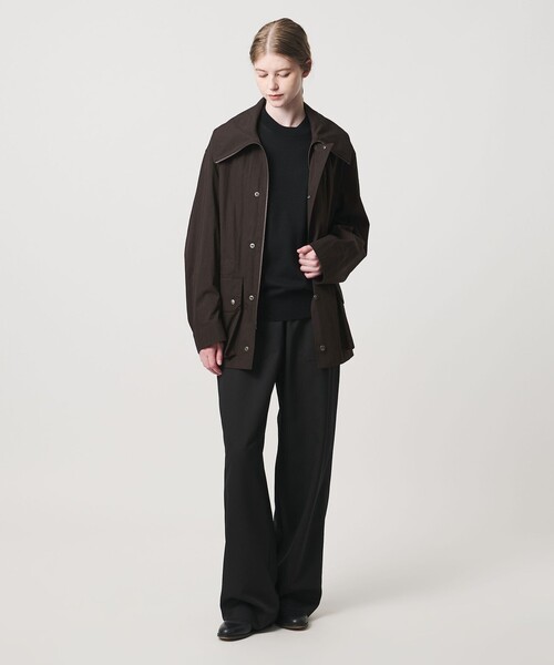 LOEFF(ロエフ)の「<LOEFF>フィールド ジャケット UNISEX(その他アウター・レディース・ブラック/ダークブラウン・1/2/0)」の4枚目の写真