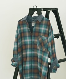 BAYFLOW（ベイフロー）の「GRAB MEオンブレチェックシャツ（シャツ/ブラウス）」