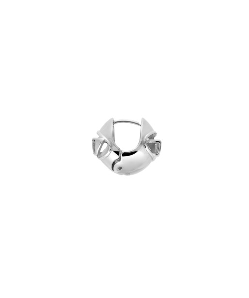 DIESEL(ディーゼル)の「ディーゼル アクセサリー ユニセックス ピアス シルバー DX1718040(ピアス(片耳用)・メンズ・シルバー・FREE)」の4枚目の写真