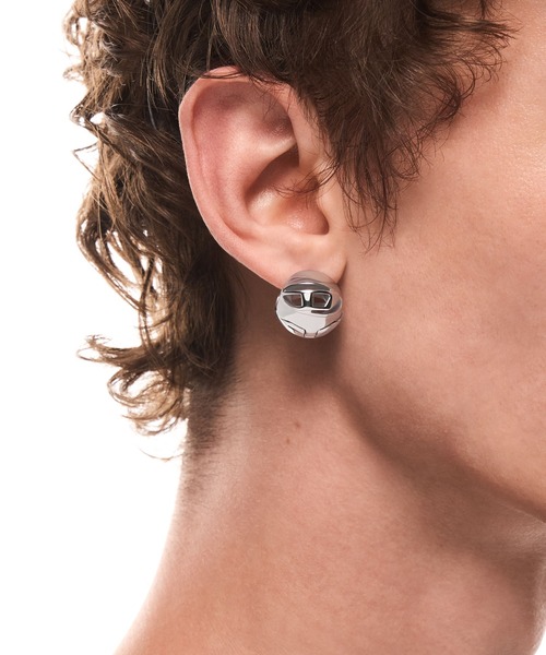 DIESEL(ディーゼル)の「ディーゼル アクセサリー ユニセックス ピアス シルバー DX1718040(ピアス(片耳用)・メンズ・シルバー・FREE)」の6枚目の写真