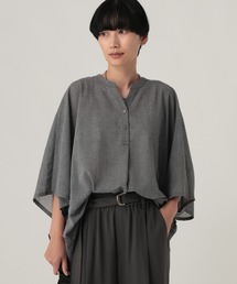 Elura | シアチェックスキッパープルオーバー/1064326(シャツ/ブラウス)