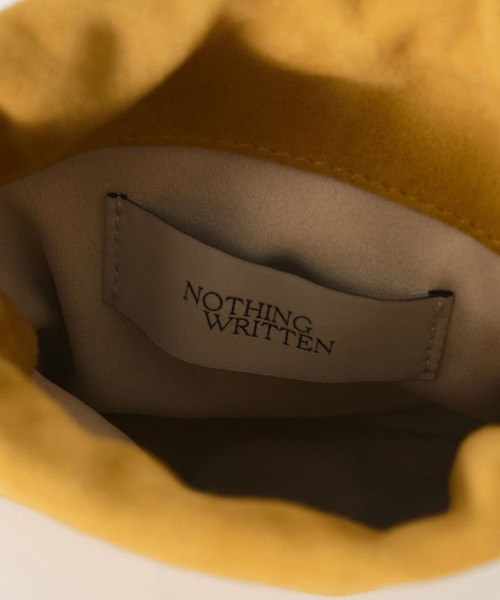 NOTHING WRITTEN(ナッシングリトゥン)の「NOTHING WRITTEN / ナッシングリトゥン Fatu shoulder mini bag 秋服 冬服(ショルダーバッグ・レディース・マスタード・FREE)」の5枚目の写真