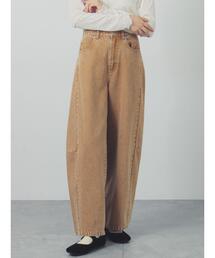 デニムワイドバレルパンツ〈WEB限定SS・XLサイズ〉