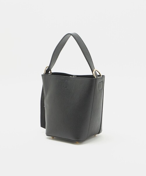 AULENTTI(オウレンティ)の「<AULENTTI>BucketBag withP(ショルダーバッグ・レディース・ブラック/ナチュラル・FREE)」の12枚目の写真
