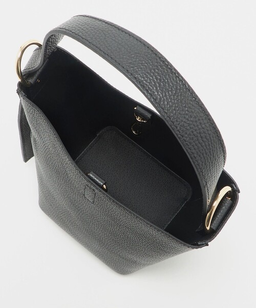 AULENTTI(オウレンティ)の「<AULENTTI>BucketBag withP(ショルダーバッグ・レディース・ブラック/ナチュラル・FREE)」の17枚目の写真