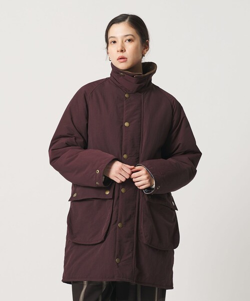 Barbour(バブアー)の「【別注】<Barbour>BEAUFORT ジャケット(その他アウター・レディース・ワインレッド/ネイビー・36/38)」の3枚目の写真