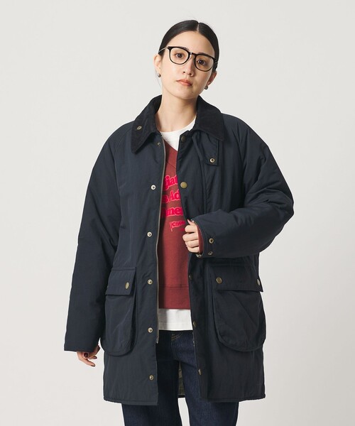 Barbour(バブアー)の「【別注】<Barbour>BEAUFORT ジャケット(その他アウター・レディース・ワインレッド/ネイビー・36/38)」の4枚目の写真