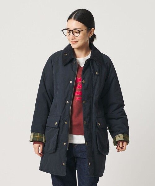 Barbour(バブアー)の「【別注】<Barbour>BEAUFORT ジャケット(その他アウター・レディース・ワインレッド/ネイビー・36/38)」の5枚目の写真