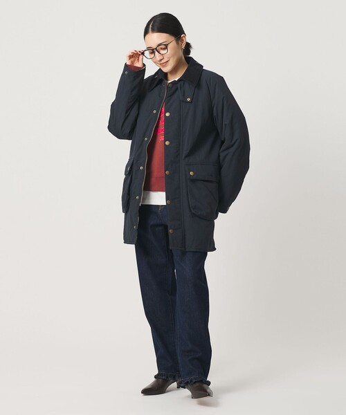 Barbour(バブアー)の「【別注】<Barbour>BEAUFORT ジャケット(その他アウター・レディース・ワインレッド/ネイビー・36/38)」の6枚目の写真