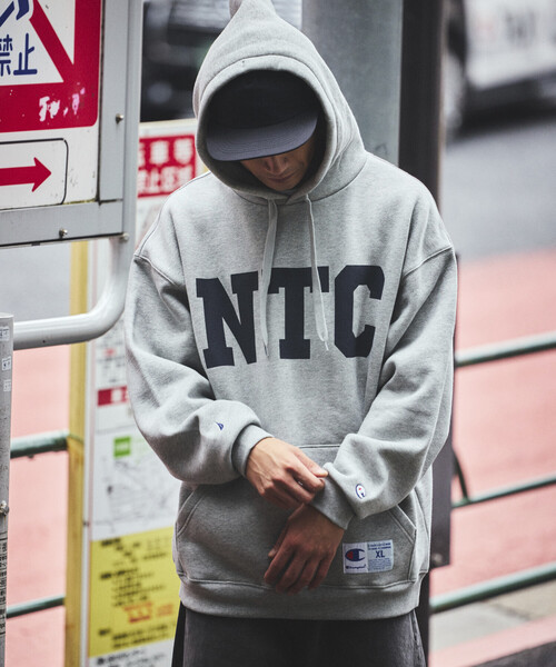 NAUTICA（ノーティカ）の「NAUTICA/ノーティカ Champion × NAUTICA NTC sweat hoodie（パーカー・メンズ・グレー/ブラック/ネイビー・LARGE/X-LARGE/XX-LARGE/MEDIUM）」の5枚目の写真