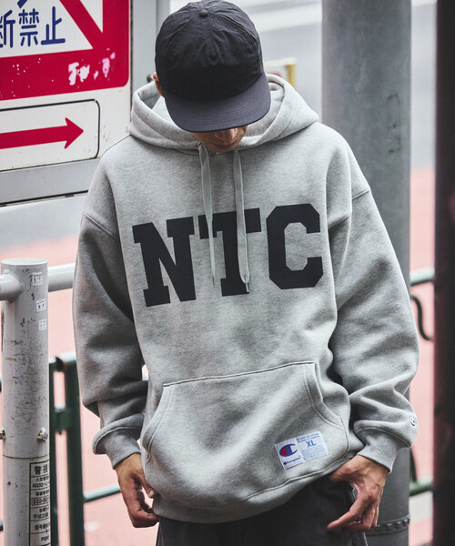 NAUTICA（ノーティカ）の「NAUTICA/ノーティカ Champion × NAUTICA NTC sweat hoodie（パーカー・メンズ・グレー/ブラック/ネイビー・LARGE/X-LARGE/XX-LARGE/MEDIUM）」の7枚目の写真