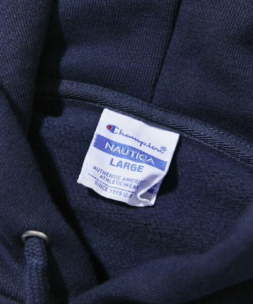NAUTICA（ノーティカ）の「NAUTICA/ノーティカ Champion × NAUTICA NTC sweat hoodie（パーカー・メンズ・グレー/ブラック/ネイビー・LARGE/X-LARGE/XX-LARGE/MEDIUM）」の17枚目の写真