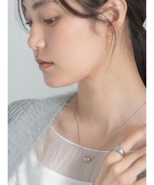Te chichi(テチチ)の「ビーンズネックレス(ネックレス・レディース・ゴールド/シルバー・F)」の2枚目の写真