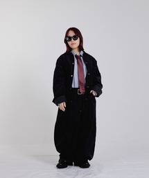 【EFFECTEN】Corduroy type5 wide pants