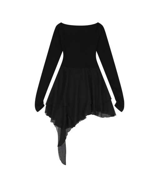 ORDINARY HOLIDAY（オーディナリー ホリデー）の「ヴィンテージフレアドレス [ブラック]（ワンピース・レディース・その他・SMALL/MEDIUM）」の3枚目の写真