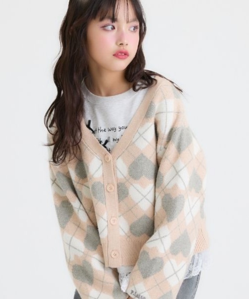 洗える】もちもち柄アソートカーディガン（カーディガン/ボレロ