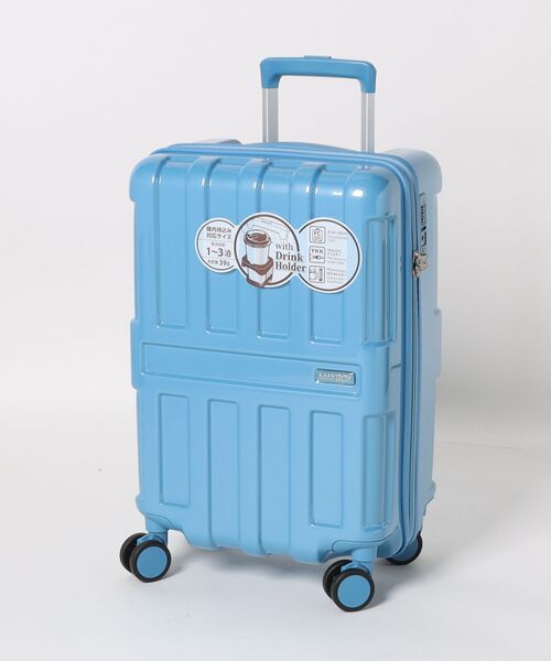 SAC'S BAR セレクト（サックスバーセレクト）の「【MAXBOX/マックスボックス】 キャリーケース 39L（スーツケース/キャリーバッグ・メンズ・チョコ/ストーン/グリーン/ブルー系その他/ピンク系その他/ホワイト系その他/イエロー/サックスブルー/ネイビー・FREE）」の5枚目の写真