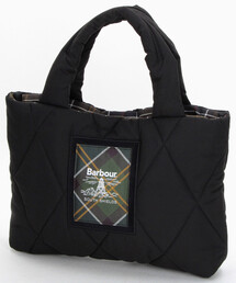 限定展開 Barbour/バブアー connie mini quilted tote bag