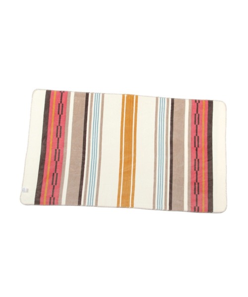 BAYFLOW(ベイフロー)の「BFフリースブランケットM 26AW 100×160(ブランケット・レディース・ネイビー/ブルー/スモーク/アイボリー/ベージュ/チャコール・0)」の22枚目の写真